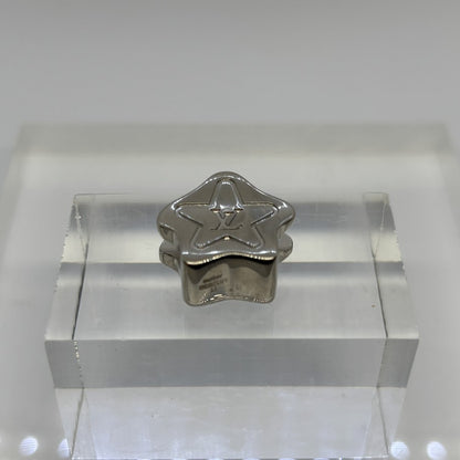 Louis Vuitton Silver Star LV Logo Bead Charm Bag