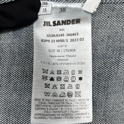 JIL SANDER SHIRT 55 Indigo Denim Jacket