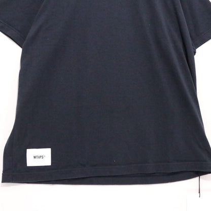 WTAPS ACADEMY Graphic T-Shirt Navy Size 02