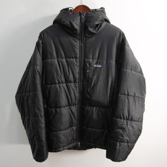 PATAGONIA 00s Black DAS Parka Hoodie Size L