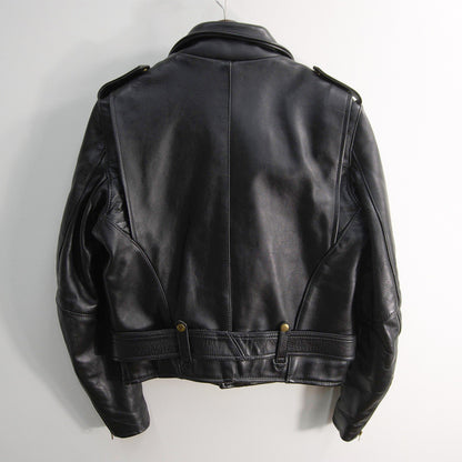 VANSON C2 Leather Double Rider Jacket Made in USA Size 38