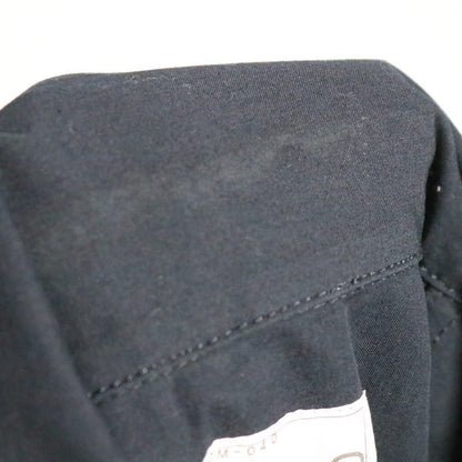 sacai Hybrid Cotton Oxford Nylon Twill Shirt Navy Size 2