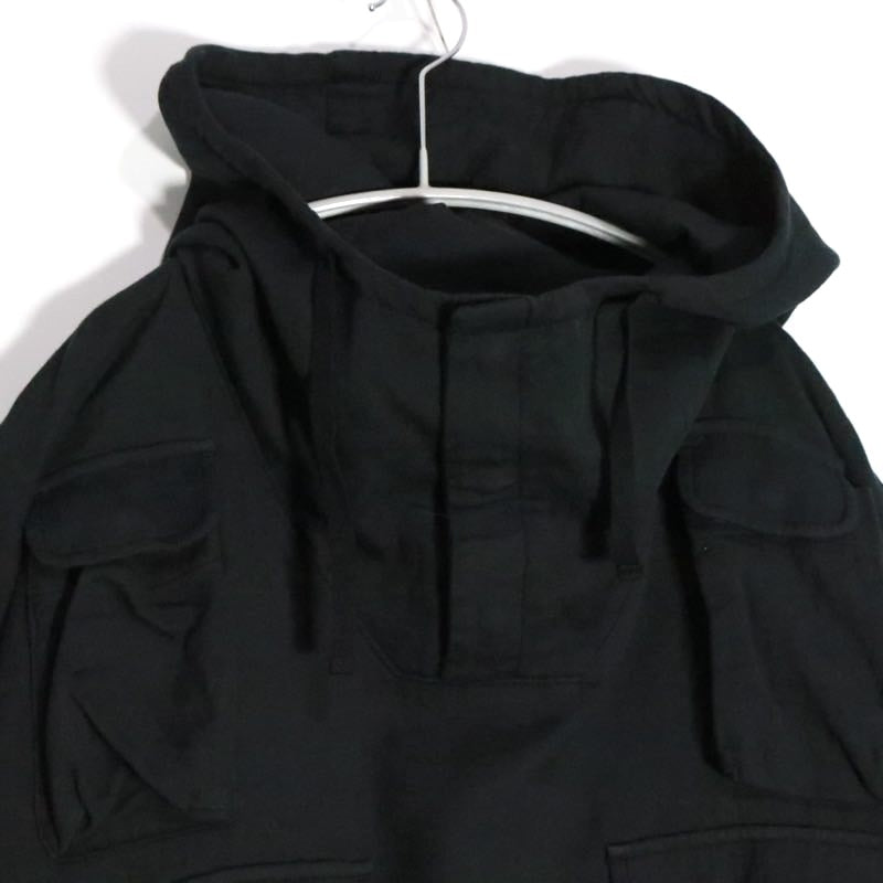 WTAPS 25AW Chamber Long Sleeve Cotton Twill Shirt Black Size 04