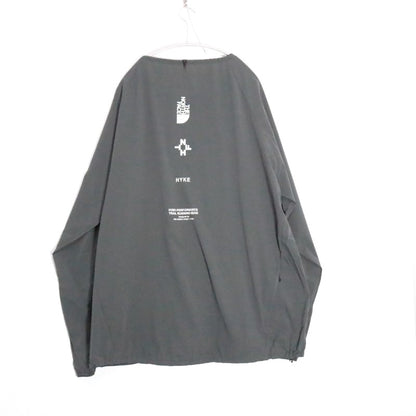 THE NORTH FACE HYKE 24SS Trail Wind Crew Shirt Gray Size L