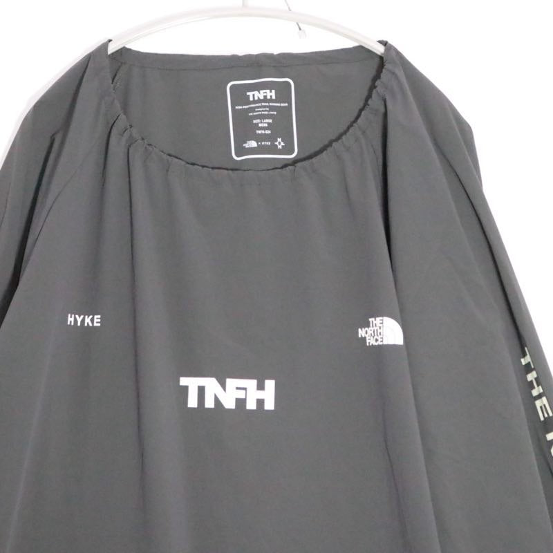 THE NORTH FACE HYKE 24SS Trail Wind Crew Shirt Gray Size L