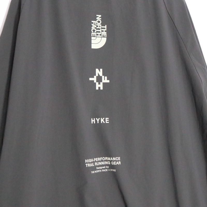 THE NORTH FACE HYKE 24SS Trail Wind Crew Shirt Gray Size L