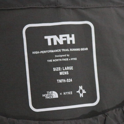 THE NORTH FACE HYKE 24SS Trail Wind Crew Shirt Gray Size L