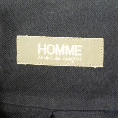 COMME des GARCONS HOMME 80s Open Collar Shirt Navy