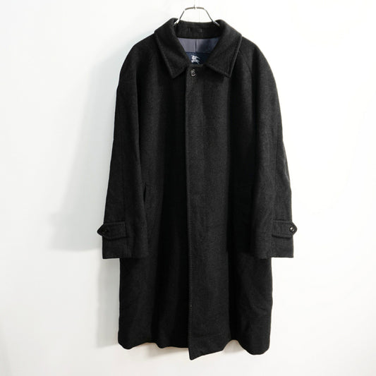 BURBERRY 100% Cashmere Balmacaan Coat