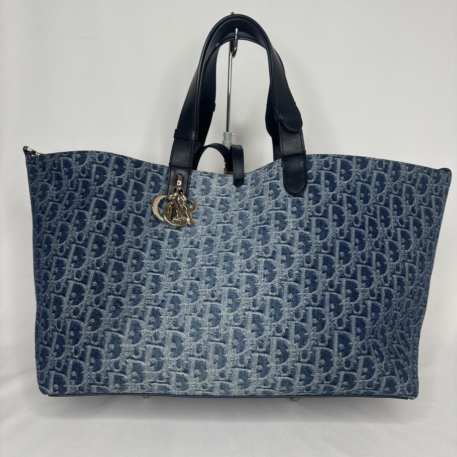 Dior Oblique Toujours Medium Bag Blue