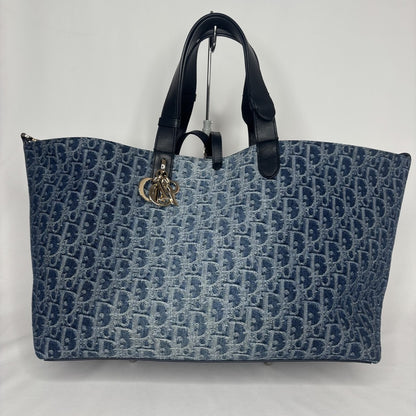 Dior Oblique Toujours Medium Bag Blue