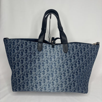 Dior Oblique Toujours Medium Bag Blue