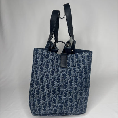 Dior Oblique Toujours Medium Bag Blue