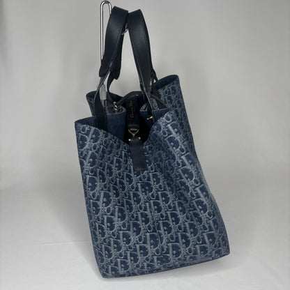 Dior Oblique Toujours Medium Bag Blue