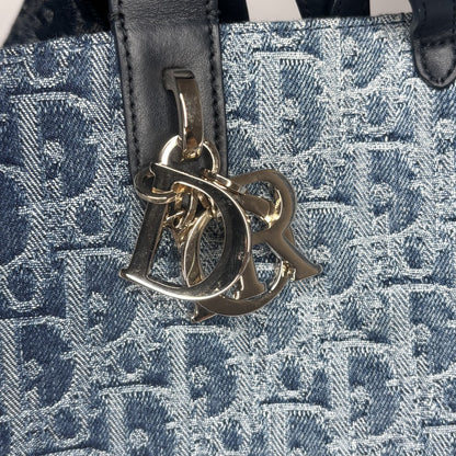 Dior Oblique Toujours Medium Bag Blue