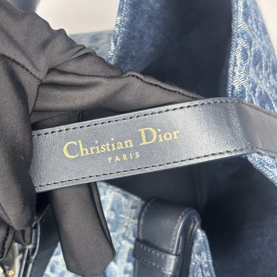 Dior Oblique Toujours Medium Bag Blue