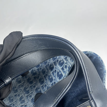 Dior Oblique Toujours Medium Bag Blue