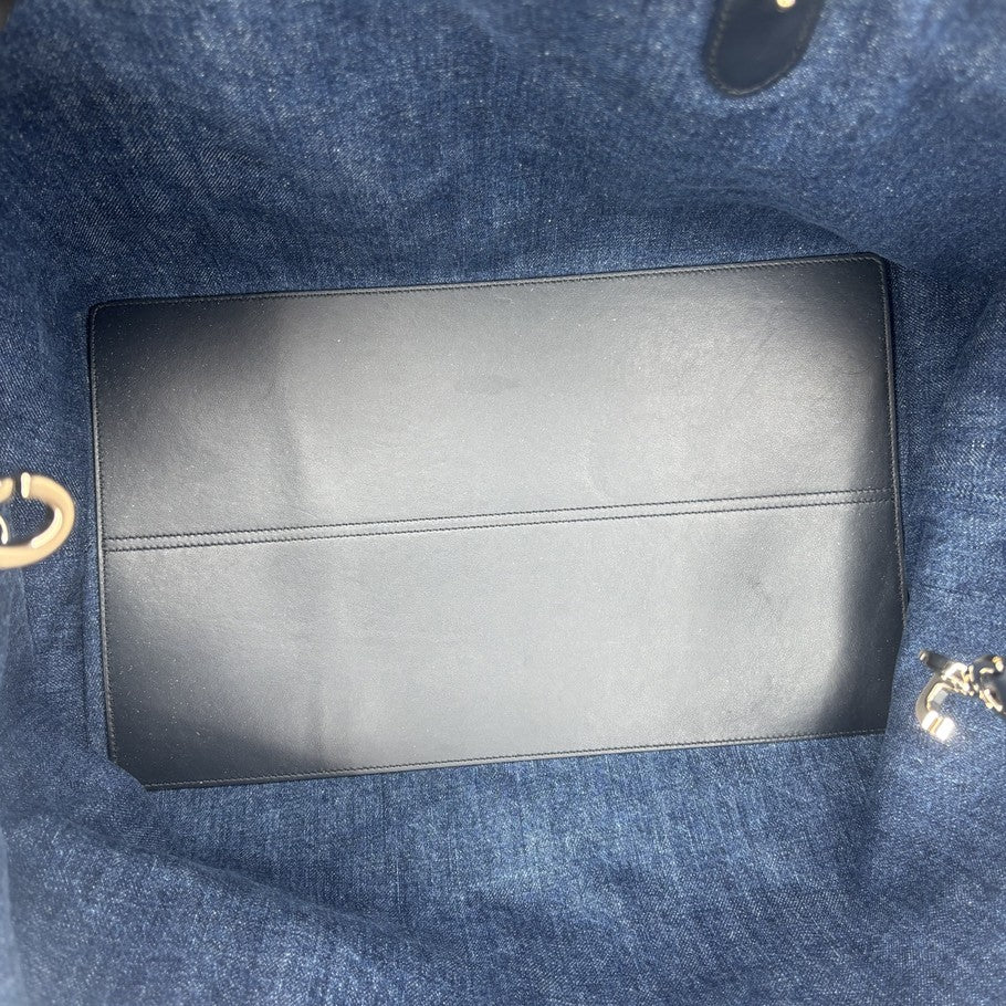 Dior Oblique Toujours Medium Bag Blue