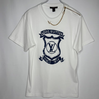 Louis Vuitton Coat of Arms Signature Coat White Size L