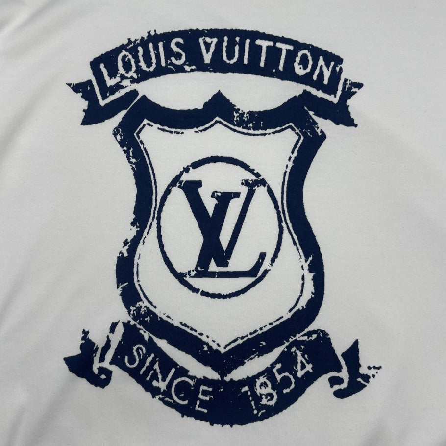Louis Vuitton Coat of Arms Signature Coat White Size L