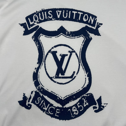 Louis Vuitton Coat of Arms Signature Coat White Size L