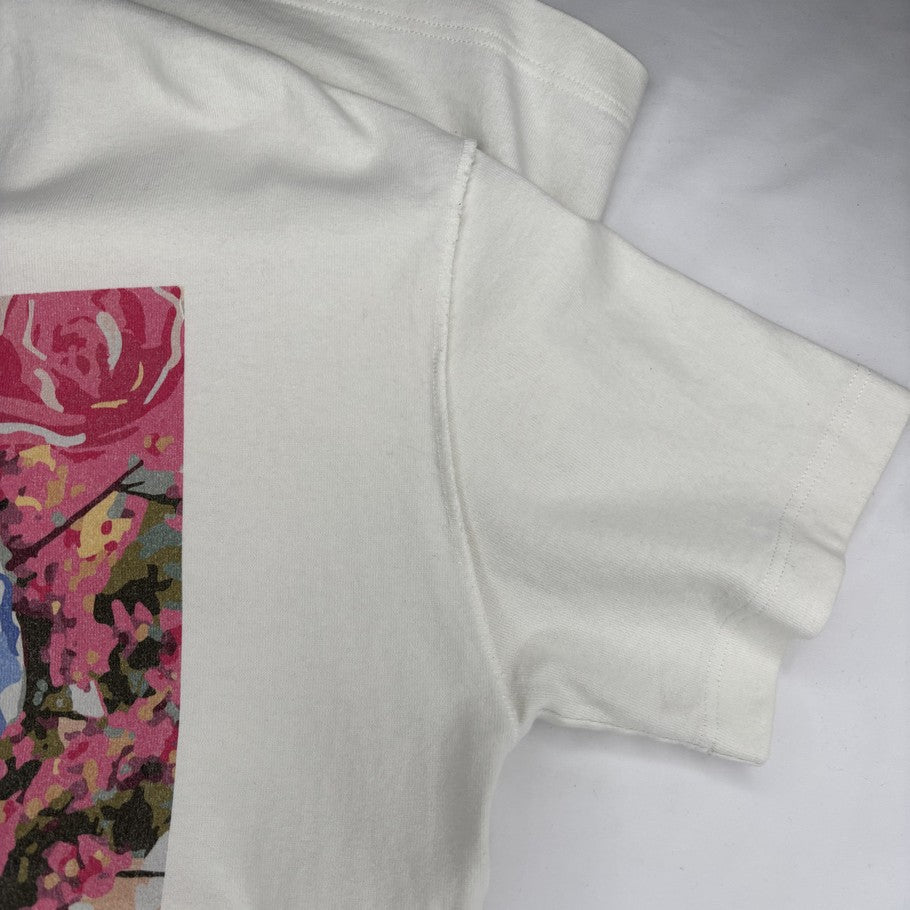 LOUIS VUITTON 22AW LV Flower Tapestry T-Shirt White Size S