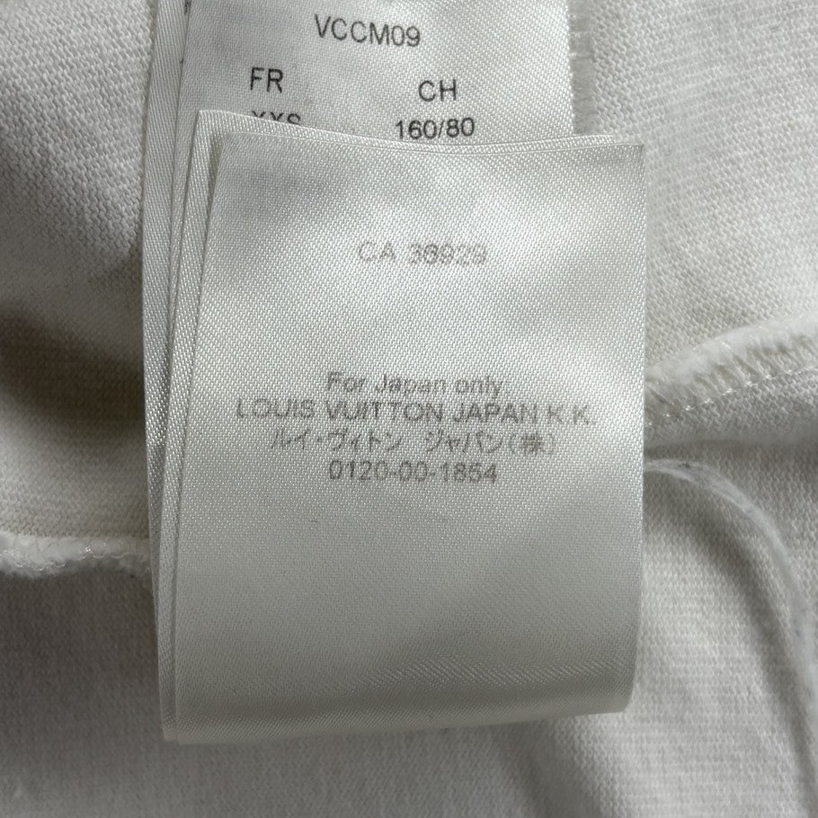LOUIS VUITTON 22AW LV Flower Tapestry T-Shirt White Size S