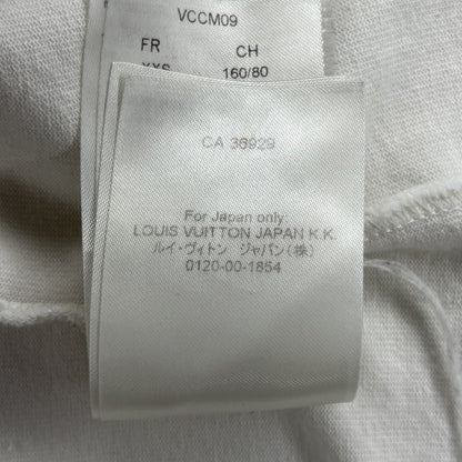 LOUIS VUITTON 22AW LV Flower Tapestry T-Shirt White Size S