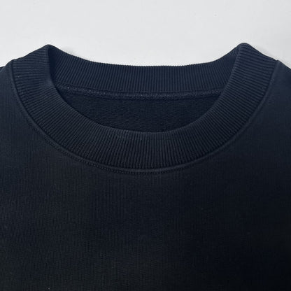 BALENCIAGA Back Logo Crewneck Sweatshirt Black