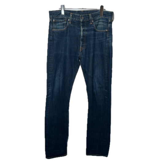 lucien pellat-finet Skull & Leaf Embroidered Jeans Blue