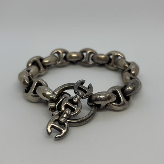 HOORSENBUHS Open Link SV925 Diamond Bracelet