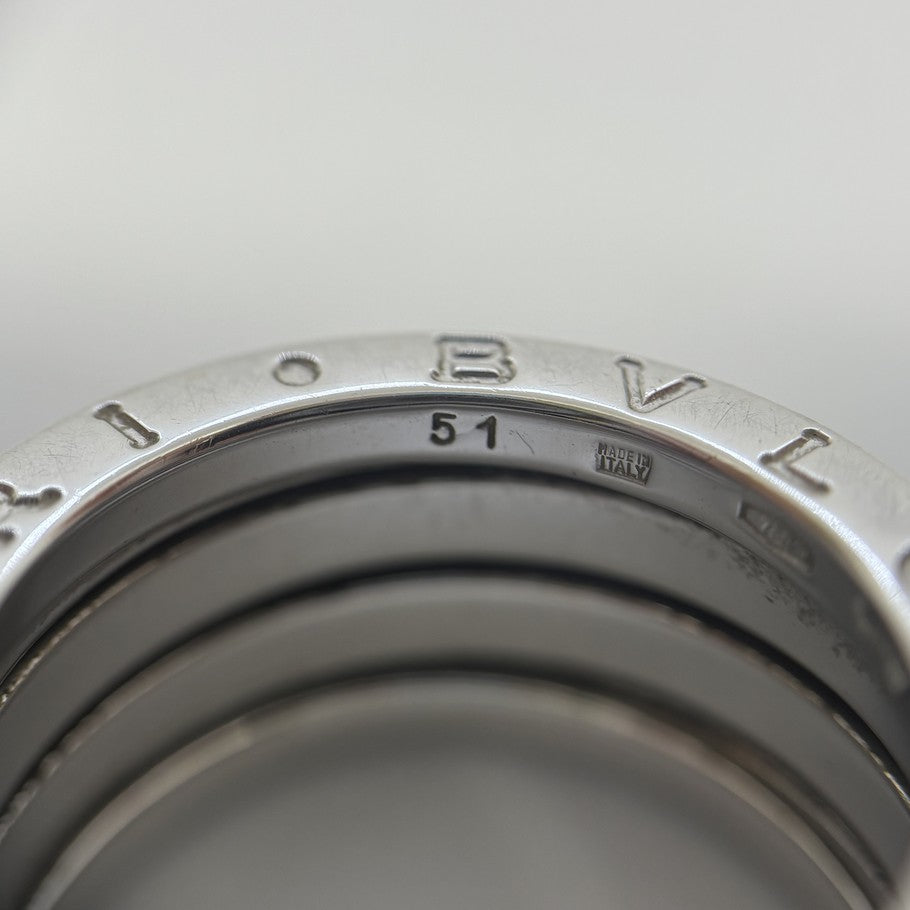 BVLGARI B.zero1 3-Band 750WG Ring Size 51