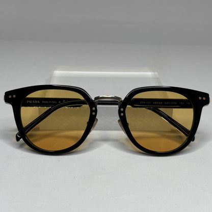 PRADA Wellington Combo Frame Color Lens Sunglasses Yellow