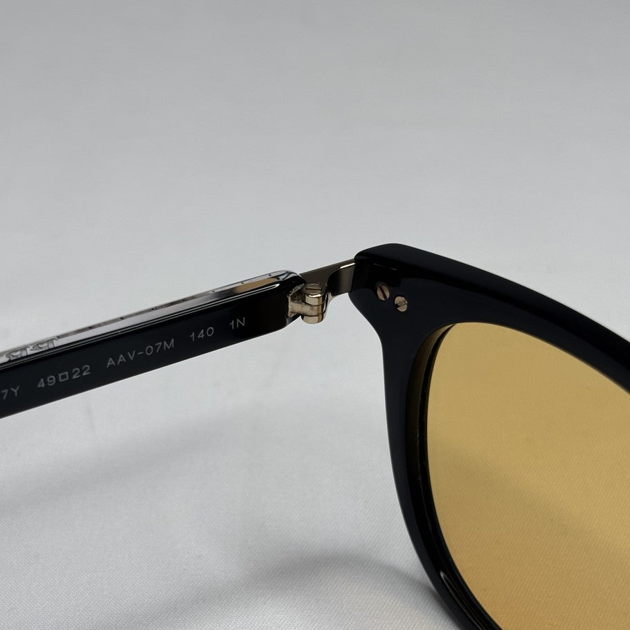 PRADA Wellington Combo Frame Color Lens Sunglasses Yellow