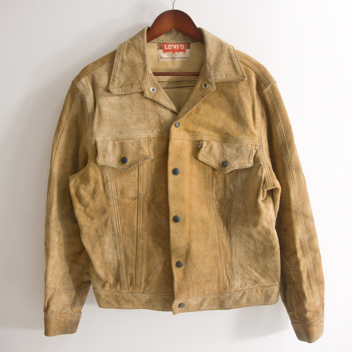 LEVI'S 60s 70505 Big E Suede Leather Jacket