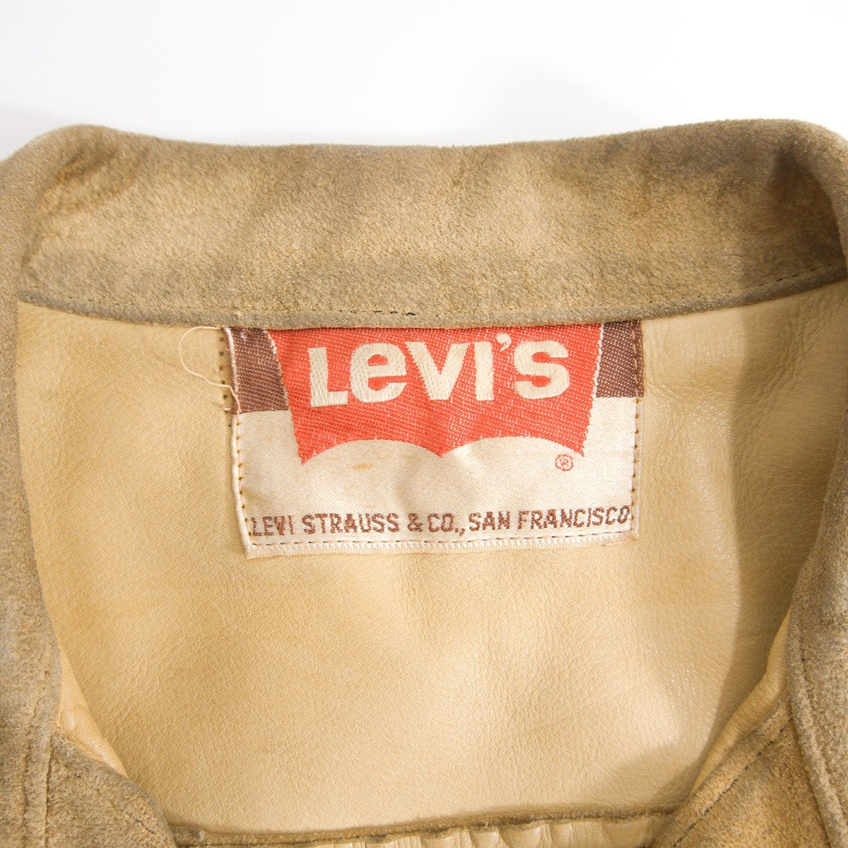 LEVI'S 60s 70505 Big E Suede Leather Jacket