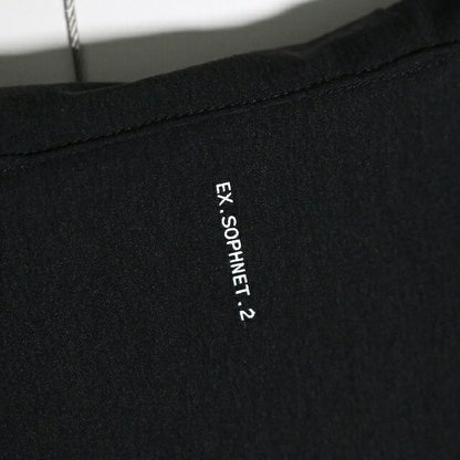 SOPHNET. 25SS Eduvacation Nylon Hoodie Black Size 2
