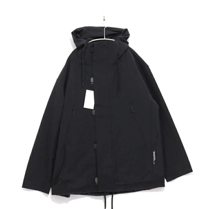 SOPHNET. 25SS Nylon Blend Lightweight Parka Black Hoodie Size 3