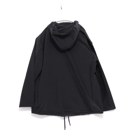 SOPHNET. 25SS Nylon Blend Lightweight Parka Black Hoodie Size 3
