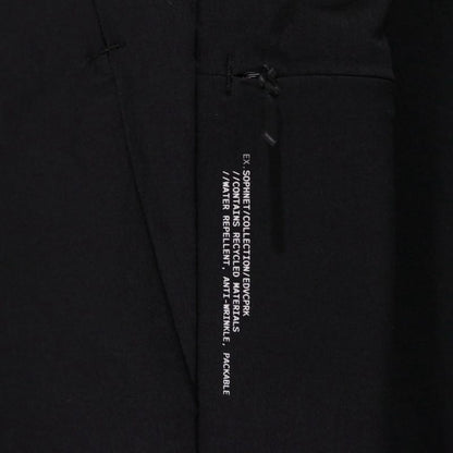 SOPHNET. 25SS Nylon Blend Lightweight Parka Black Hoodie Size 3