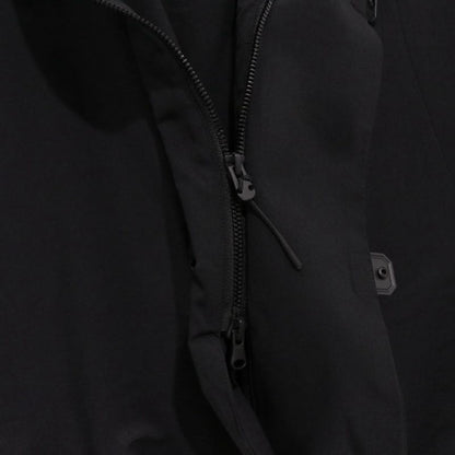 SOPHNET. 25SS Nylon Blend Lightweight Parka Black Hoodie Size 3