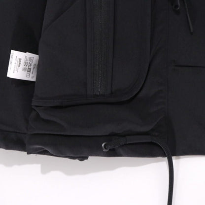 SOPHNET. 25SS Nylon Blend Lightweight Parka Black Hoodie Size 3