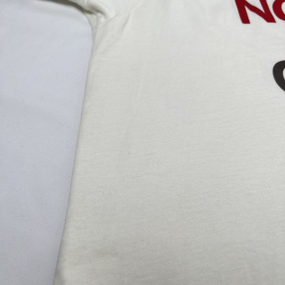 GUCCI x The North Face Logo Cat Print Cotton T-Shirt White