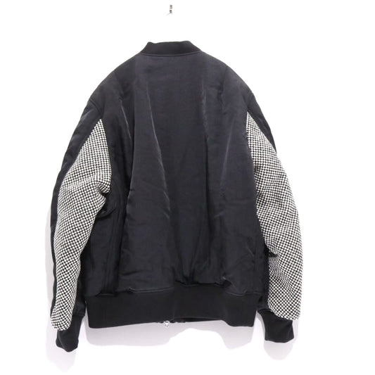 SOPHNET. Kvadrat Sisu Nylon Flight Jacket Black Size 4
