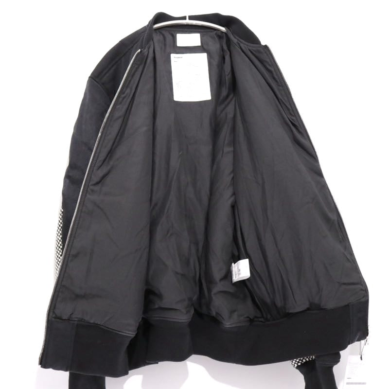 SOPHNET. Kvadrat Sisu Nylon Flight Jacket Black Size 4