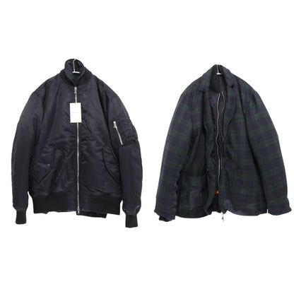 uniform experiment Reversible MA-1 Jacket Black Size 2