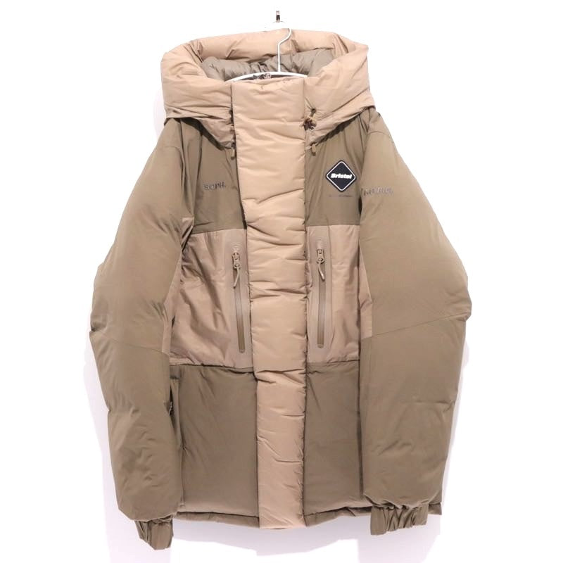 F.C.R.B. Field 700-Fill Power Ripstop Parka Beige Size M