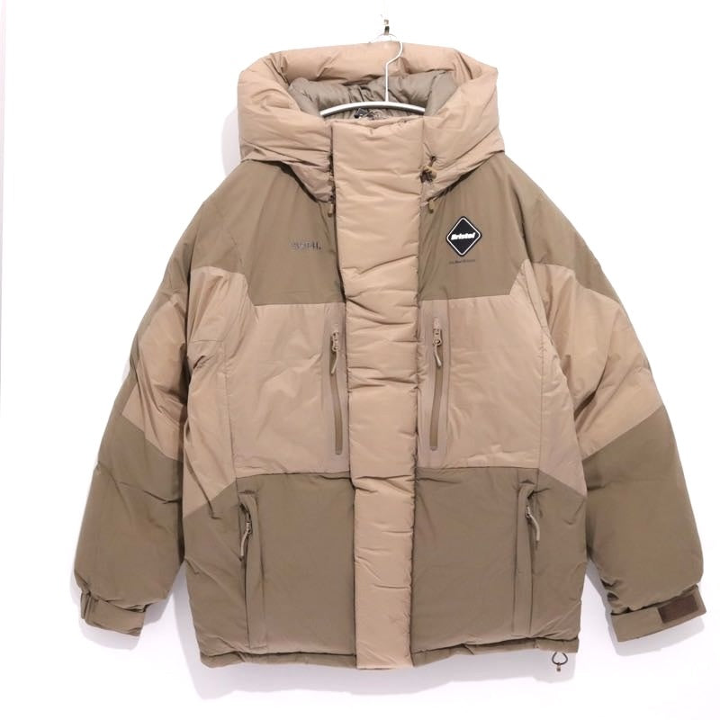 F.C.R.B. Field 700-Fill Power Ripstop Parka Beige Size M