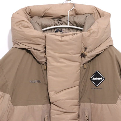 F.C.R.B. Field 700-Fill Power Ripstop Parka Beige Size M