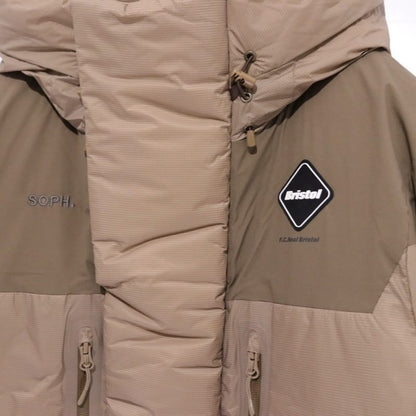 F.C.R.B. Field 700-Fill Power Ripstop Parka Beige Size M